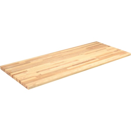 Global Industrial Workbench Top - Maple Butcher Block Safety Edge, 48 W x 30 D x 1-3/4 Thick 607283
